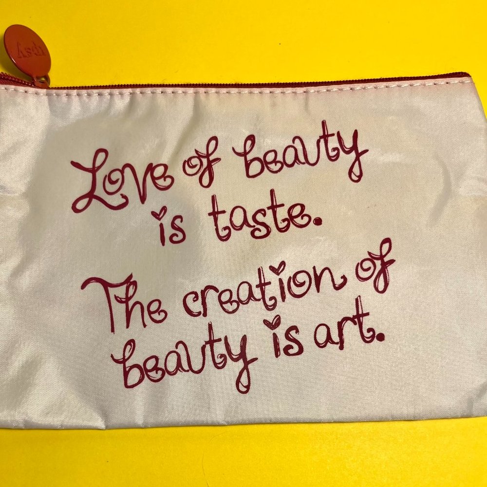 Ipsy October 2013 Love Is Beauty Makeup Bag Case